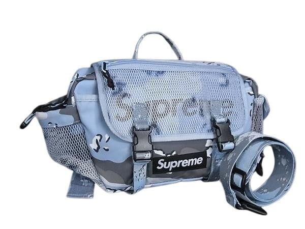 Supreme シュプリーム バッグ ウエストバッグ Blue Camo ブルー系×マルチカラー コーデュラ ポリエステル メンズ 20SS 2WAY ハンドバック ボディバッグ 新品未使用展示品