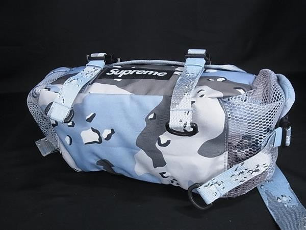 Supreme シュプリーム バッグ ウエストバッグ Blue Camo ブルー系×マルチカラー コーデュラ ポリエステル メンズ 20SS 2WAY ハンドバック ボディバッグ 新品未使用展示品