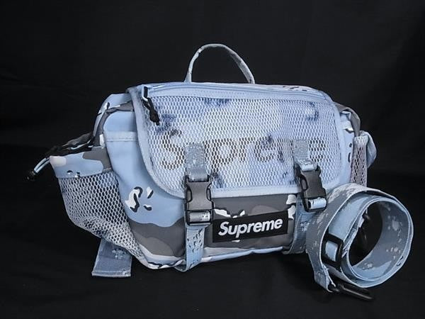 Supreme シュプリーム バッグ ウエストバッグ Blue Camo ブルー系×マルチカラー コーデュラ ポリエステル メンズ 20SS 2WAY ハンドバック ボディバッグ 新品未使用展示品