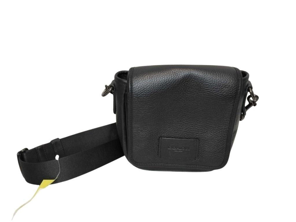 COACH コーチ ショルダーバッグ LUCAS CROSSBODY ルーカス クロスボディ CO914 ブラック系 レザー ユニセックス 美品