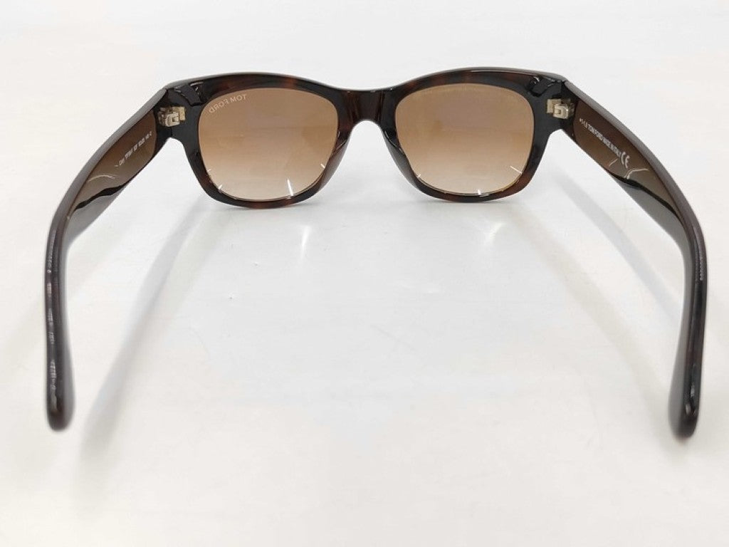 TOM FORD トムフォード サングラス TF58-F ブラウン系 プラスチック ユニセックス