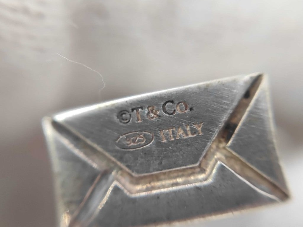 Tiffany&Co. ティファニー ネックレス ショッピングバッグ ネックレス シルバー系 SV925 レディース 美品