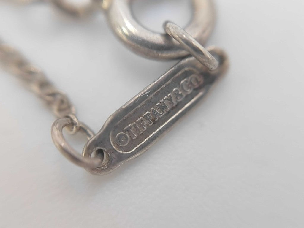 Tiffany&Co. ティファニー ネックレス ショッピングバッグ ネックレス シルバー系 SV925 レディース 美品