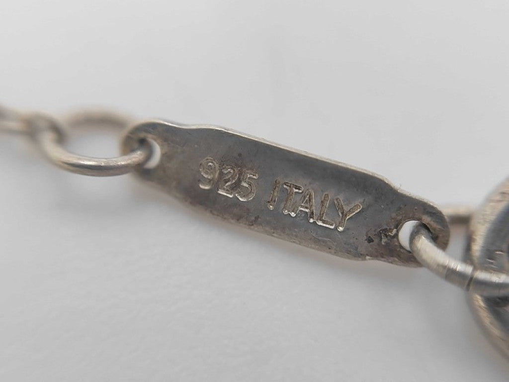 Tiffany&Co. ティファニー ネックレス ショッピングバッグ ネックレス シルバー系 SV925 レディース 美品