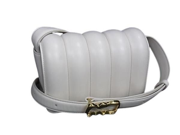 Daniel Wellington ダニエル ウェリントン ショルダーバッグ Mini Sadie ホワイト系 レザー レディース 美品