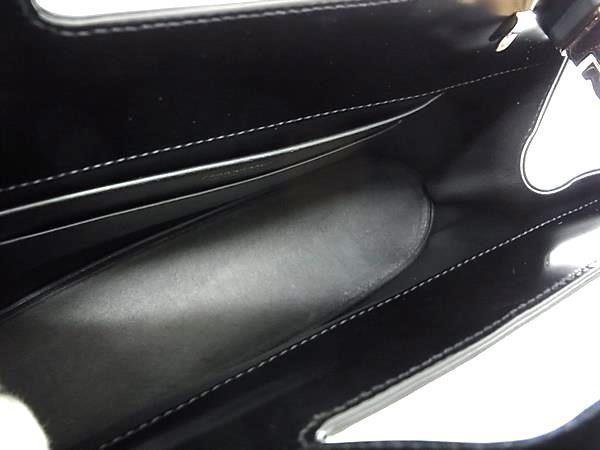 Ferragamo フェラガモ ハンドバッグ ガンチーニ ワンダ 21 3961 ブラック パテントレザー レディース 2WAY ゴールド金具 美品