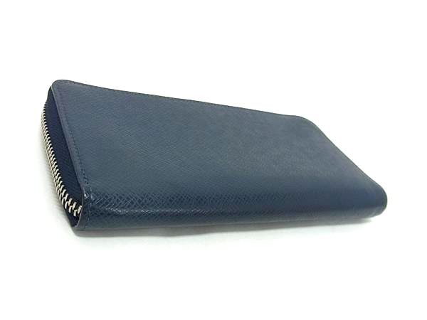 LOUIS VUITTON ルイヴィトン 財布 ポルトフォイユ ヴァスコ M61807 オーシャン(ブルー系) タイガ メンズ シルバー金具 美品