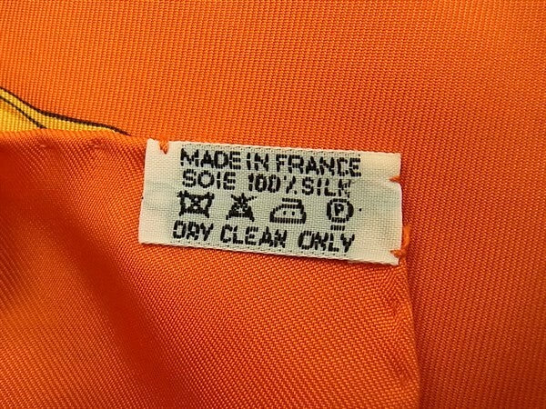 HERMES エルメス スカーフ カレ90 マルチカラー シルク100% レディース PAVOIS 船旗 美品