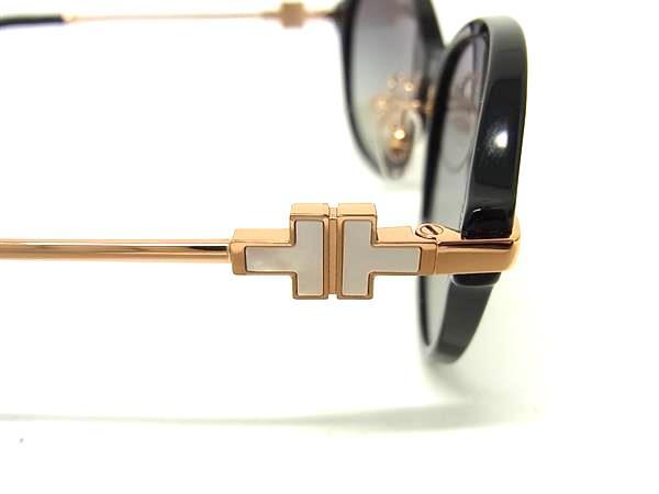 TIFFANY＆Co ティファニー サングラス TF4188D ブラック ブラックグラデーション メタル ユニセックス 美品