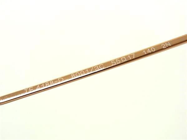 TIFFANY＆Co ティファニー サングラス TF4188D ブラック ブラックグラデーション メタル ユニセックス 美品
