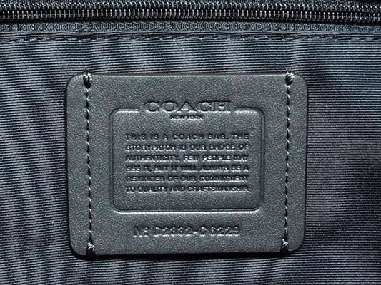 COACH コーチ ハンドバッグ ケイシー サッチェル C6229 ブルー レザー レディース 2WAY シルバー金具 美品