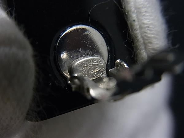 CHANEL シャネル イヤリング ココマーク ブラック系 プラスチック レディース ビジュー クリップ式 美品
