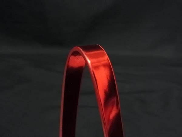 Maison Margiela MM6 メゾンマルジェラ エムエムシックス 長財布 S54UI0051 レッド系×シルバー系 キャンバス ユニセックス ラウンドファスナー 超美品