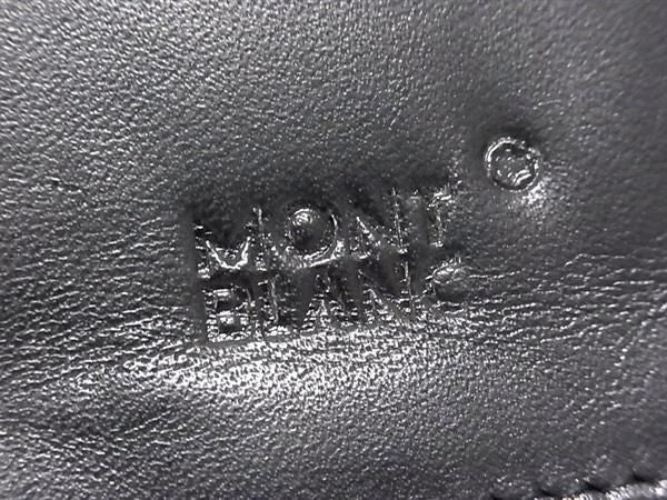 MONT BLANC モンブラン 長財布 マイスターシュテュック ブラック系 レザー メンズ 二つ折り 超美品