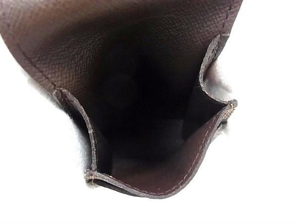 LOUIS VUITTON ルイヴィトン シガレットケース エテュイ シガレット N63024 エベヌ（ブラウン）系 ダミエ ユニセックス 超美品