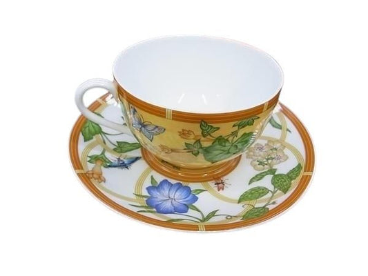 HERMES エルメス カップ＆ソーサー シエスタ マルチカラー系 磁器（ポーセリン） ユニセックス 新品未使用展示品