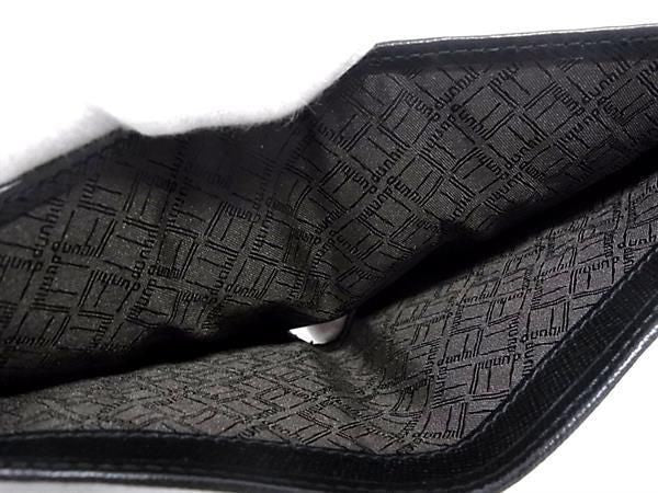 dunhill ダンヒル 二つ折り 財布 LF3020A ブラック系 レザー メンズ 新品未使用展示品