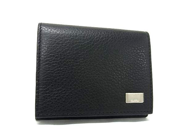 dunhill ダンヒル コインケース アボリティーズ 19F2980AV001R ブラック系 レザー メンズ 新品未使用展示品