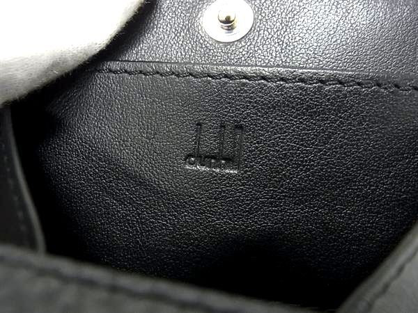 dunhill ダンヒル コインケース アボリティーズ 19F2980AV001R ブラック系 レザー メンズ 新品未使用展示品