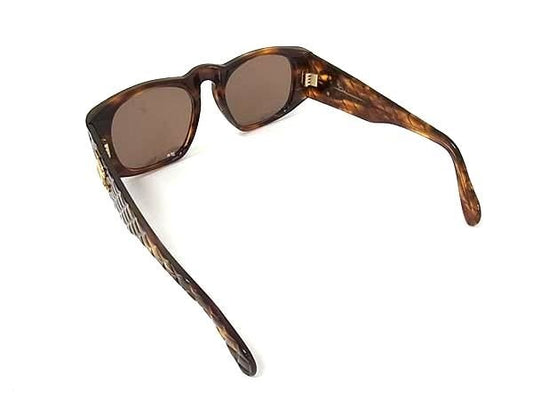 CHANEL シャネル サングラス ココマーク マトラッセ 01450 ブラウン系×レンズ クリアブラウン系 プラスチック ユニセックス べっ甲調 美品