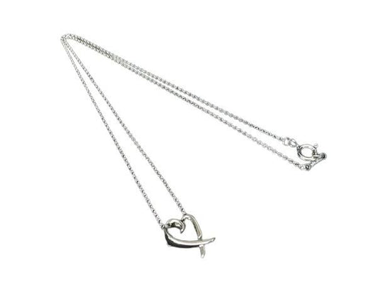 Tiffany&Co. ティファニー ネックレス パロマピカソ ラビングハート シルバー系 SV925 レディース 新品未使用展示品