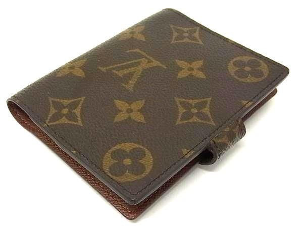 LOUIS VUITTON ルイヴィトン 手帳カバー アジェンダ ミニ R20007 ブラウン系 モノグラム レディース 超美品