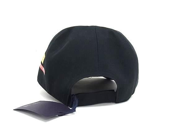 PRADA プラダ キャップ プラダスポーツ ルナ ロッサ ピレリ LRH018 ブラック系 コットン100% ユニセックス 超美品