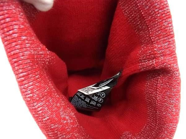 CANADA GOOSE カナダグース ニット帽 レッド系 ウール100% レディース 新品未使用展示品