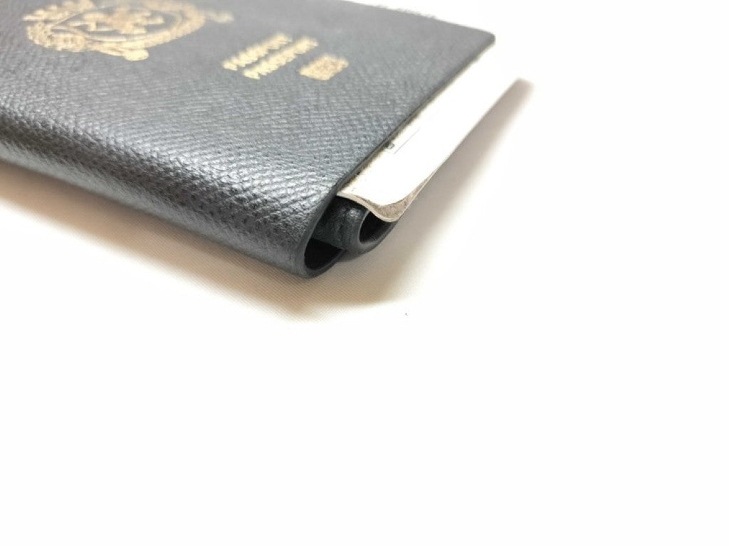 BALENCIAGA バレンシアガ 長財布 パスポート ロングウォレット 1TICKET 787774 ブラック系 レザー メンズ