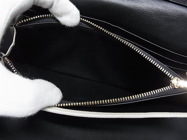 LOEWE ロエベ 長財布 アマソナ ベージュ系 レザー レディース 二つ折り アナグラム 美品