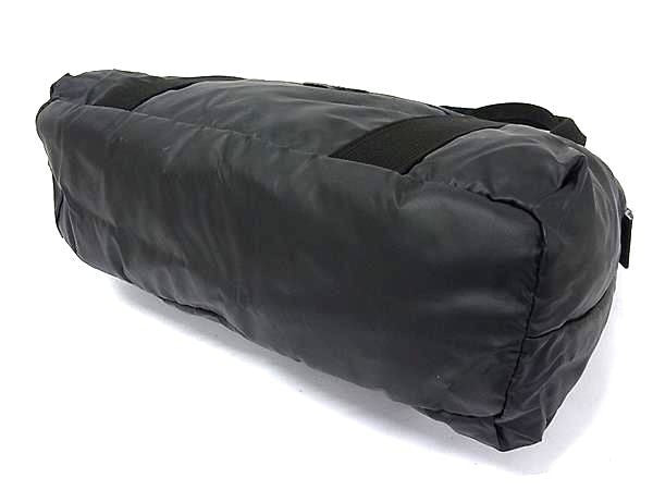 HUNTING WORLD ハンティングワールド トートバッグ ショルダートート ブラック系 ナイロン ユニセックス ハンドバッグ 超美品