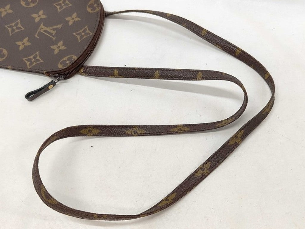 LOUIS VUITTON ルイヴィトン ショルダーバッグ ポシェットセクレ M45484 ブラウン系 モノグラム レディース ポーチ 美品
