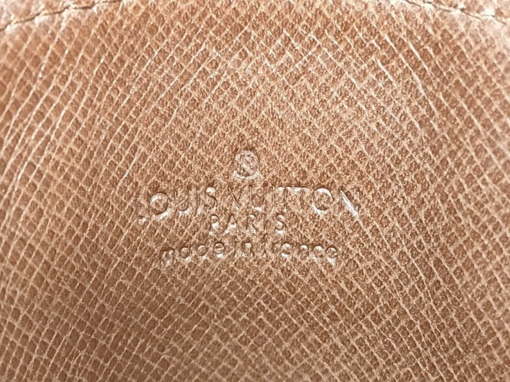 LOUIS VUITTON ルイヴィトン ショルダーバッグ ポシェットセクレ M45484 ブラウン系 モノグラム レディース ポーチ 美品