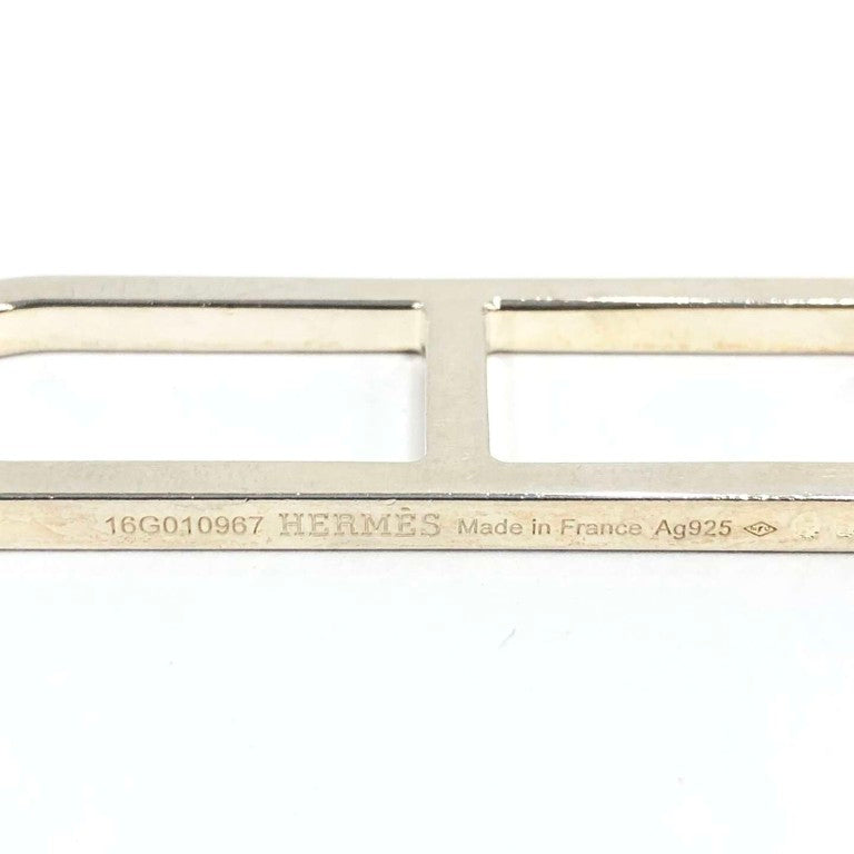 HERMES エルメス ネックレス エヴァー シェーヌダンクル シルバー系 Ag925 レディース 美品