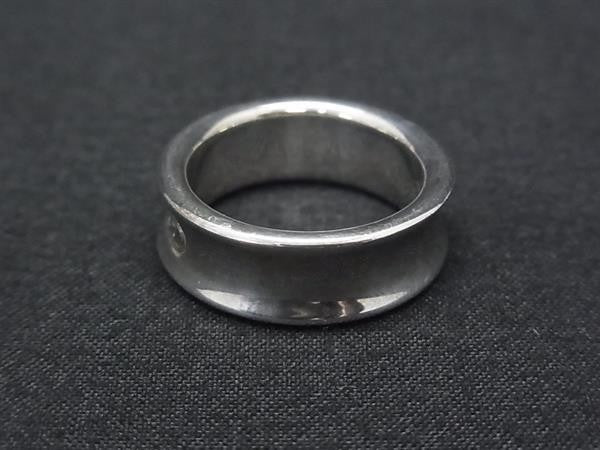 TIFFANY＆Co ティファニー 指輪 1837 ナロー リング シルバー系 SV925 ユニセックス 約10号 美品