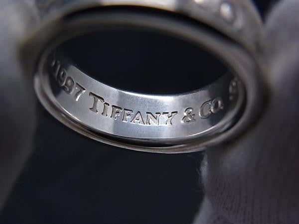 TIFFANY＆Co ティファニー 指輪 1837 ナロー リング シルバー系 SV925 ユニセックス 約10号 美品