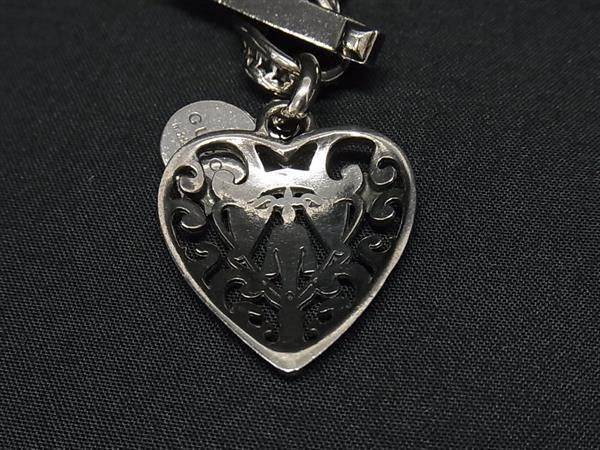 GUCCI グッチ ネックレス クレスト ハート シルバー系 Ag925 ユニセックス ペンダント トグル 美品