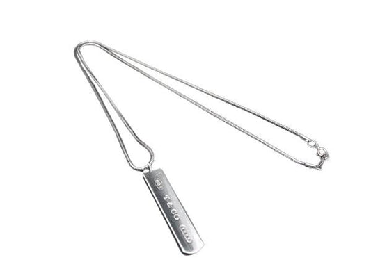 TIFFANY＆Co ティファニー ネックレス 1837 ナローバー シルバー系 SV925 ユニセックス 美品