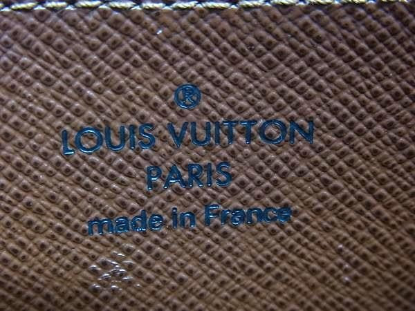 LOUIS VUITTON ルイヴィトン コインケース モノグラム ジッピー コインパース M60067 ブラウン系 PVC レザー ユニセックス 小銭入れ ゴールド金具 美品