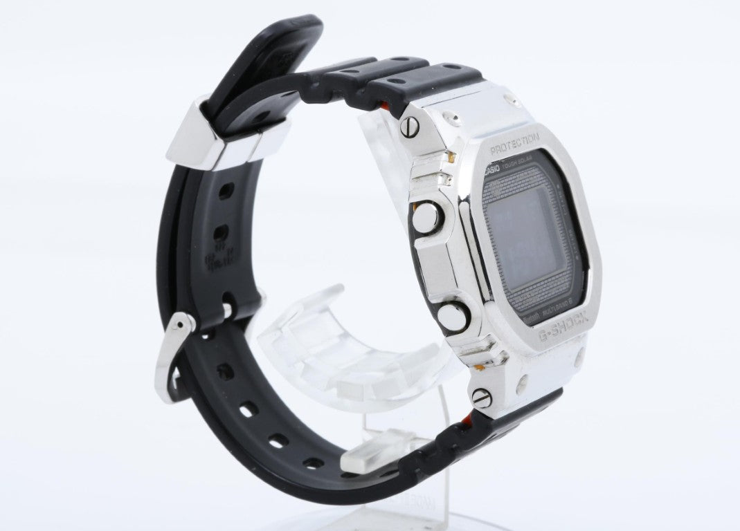 CASIO カシオ 時計 G-SHOCK FULL METAL 5000 SERIES GMW-B5000-1JF ブラック シルバー系 ステンレススチール 樹脂バンド メンズ デジタル 美品