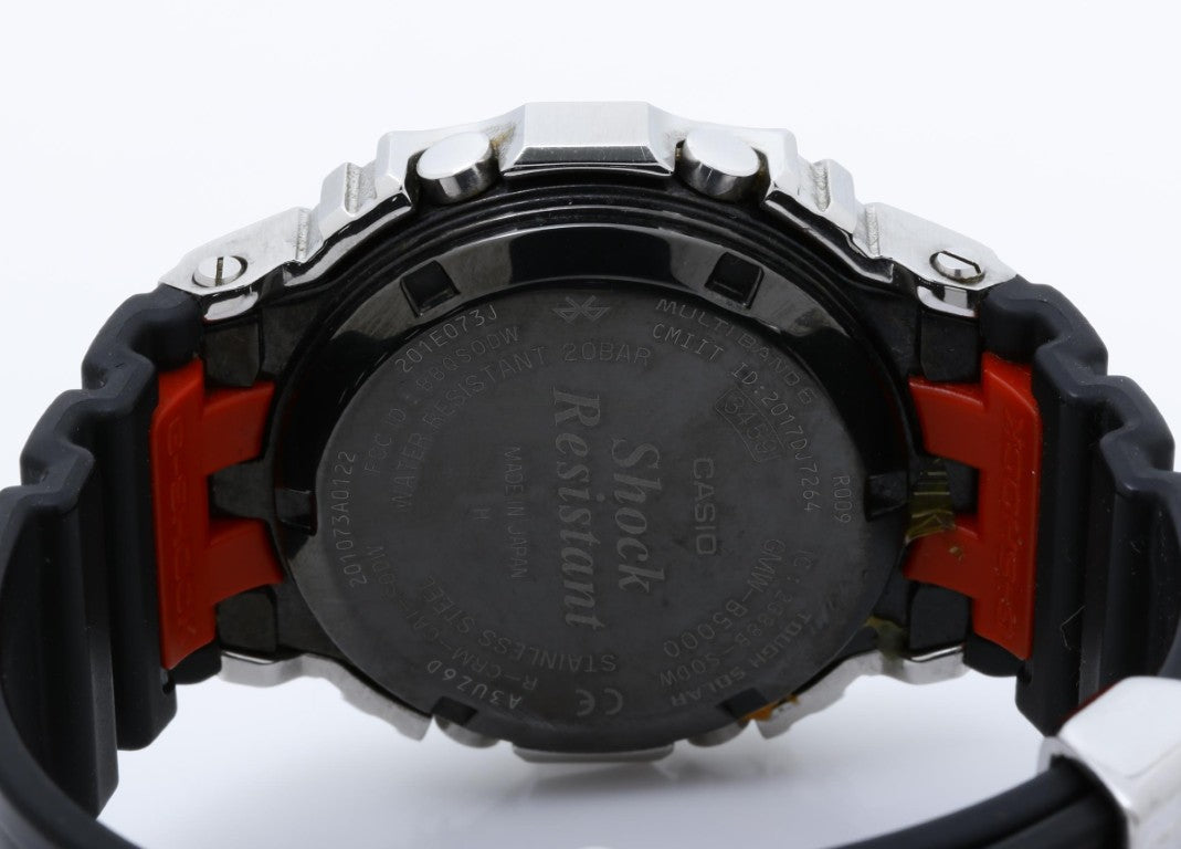 CASIO カシオ 時計 G-SHOCK FULL METAL 5000 SERIES GMW-B5000-1JF ブラック シルバー系 ステンレススチール 樹脂バンド メンズ デジタル 美品