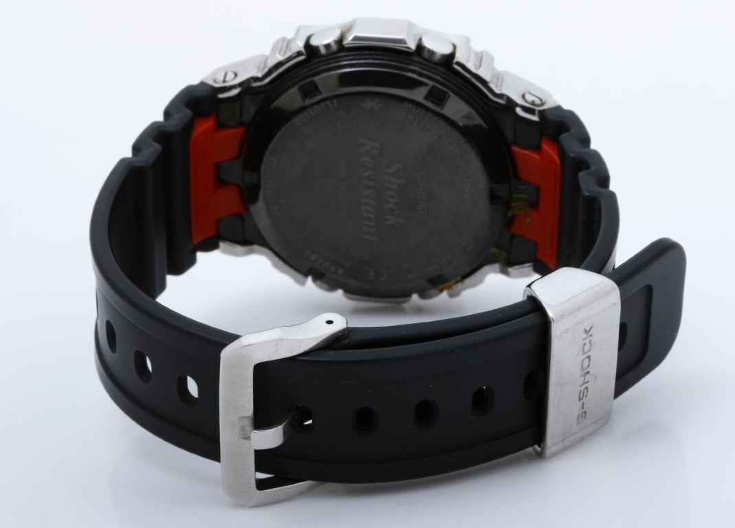 CASIO カシオ 時計 G-SHOCK FULL METAL 5000 SERIES GMW-B5000-1JF ブラック シルバー系 ステンレススチール 樹脂バンド メンズ デジタル 美品