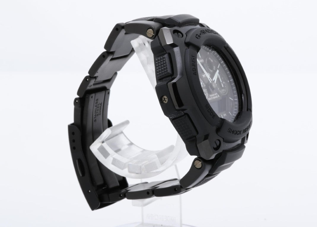 CASIO カシオ 時計 G-SHOCK MTG-1500B-1A1JF ブラック系 ステンレススチール 樹脂 メンズ アナデジ 超美品