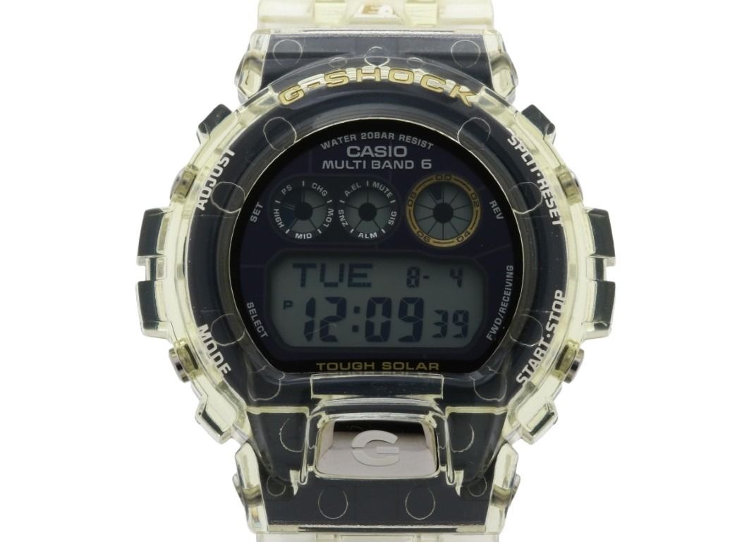 CASIO カシオ 時計 G-SHOCK イルクジ25周年記念モデル Love The Sea And The Earth GW-6903K-7JR ブラック クリア系 樹脂／ステンレススチール 樹脂バンド メンズ デジタル 美品