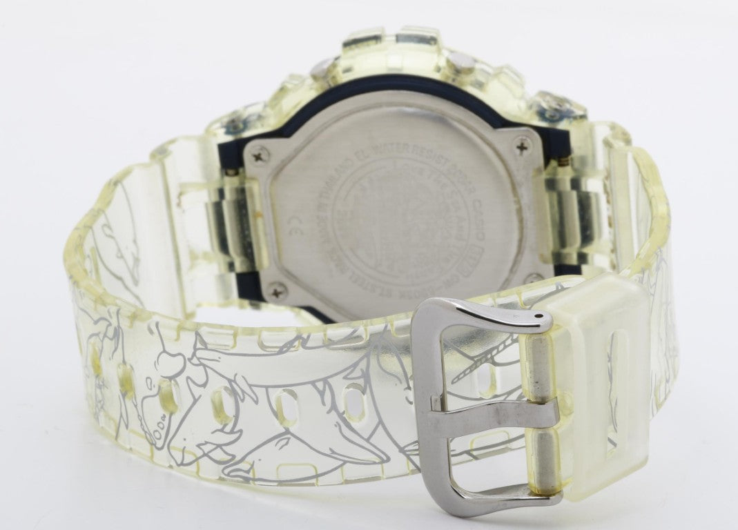 CASIO カシオ 時計 G-SHOCK イルクジ25周年記念モデル Love The Sea And The Earth GW-6903K-7JR ブラック クリア系 樹脂／ステンレススチール 樹脂バンド メンズ デジタル 美品