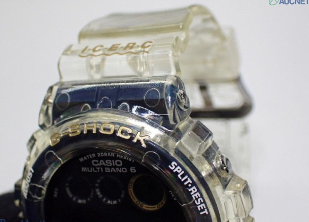 CASIO カシオ 時計 G-SHOCK イルクジ25周年記念モデル Love The Sea And The Earth GW-6903K-7JR ブラック クリア系 樹脂／ステンレススチール 樹脂バンド メンズ デジタル 美品