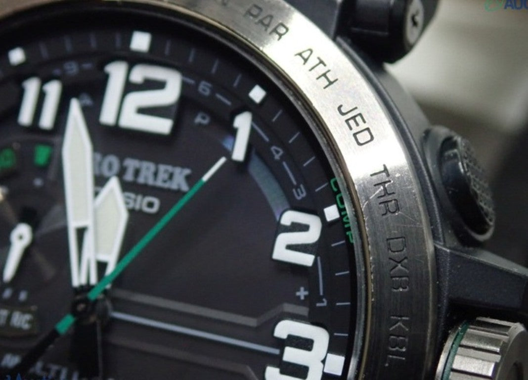 CASIO カシオ 時計 PRO TREK プロトレック Climber Line PRW-6600Y-1JF ブラック系 樹脂／ステンレススチール 樹脂バンド メンズ アナデジ 美品