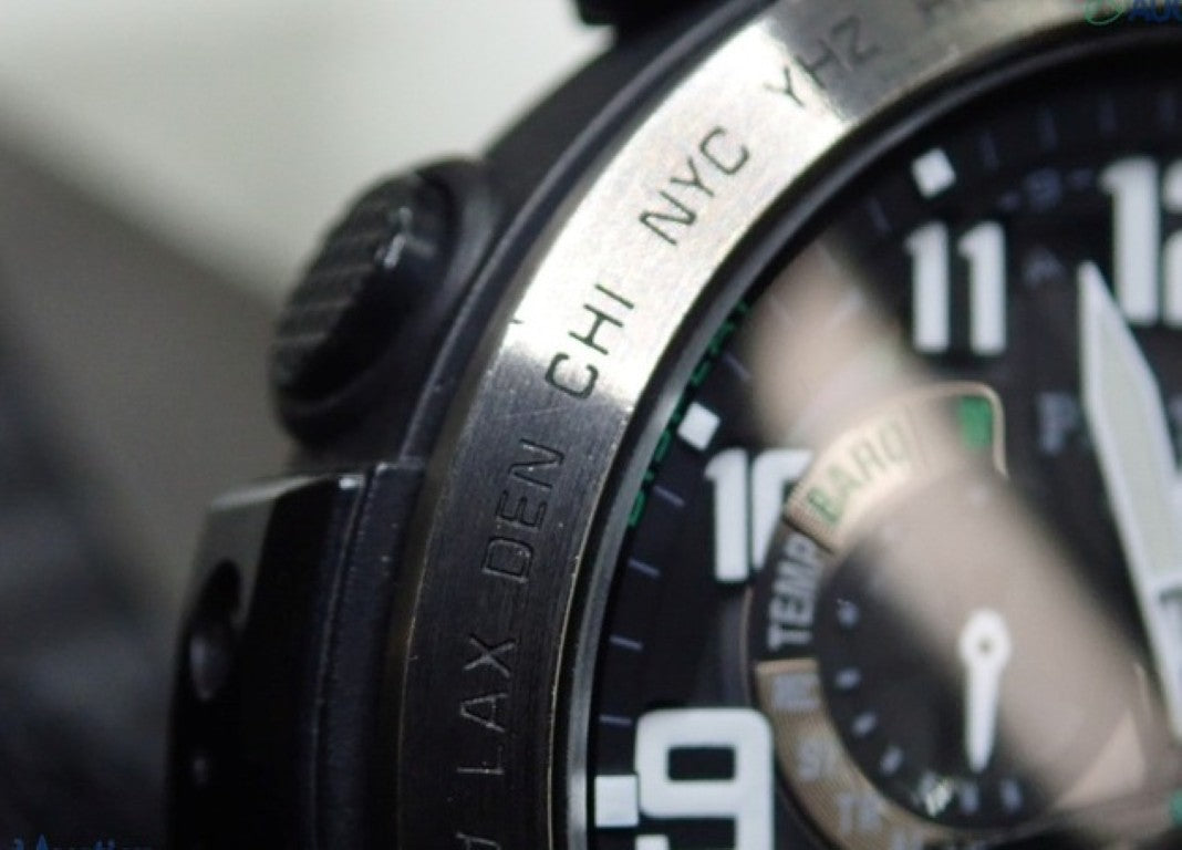 CASIO カシオ 時計 PRO TREK プロトレック Climber Line PRW-6600Y-1JF ブラック系 樹脂／ステンレススチール 樹脂バンド メンズ アナデジ 美品