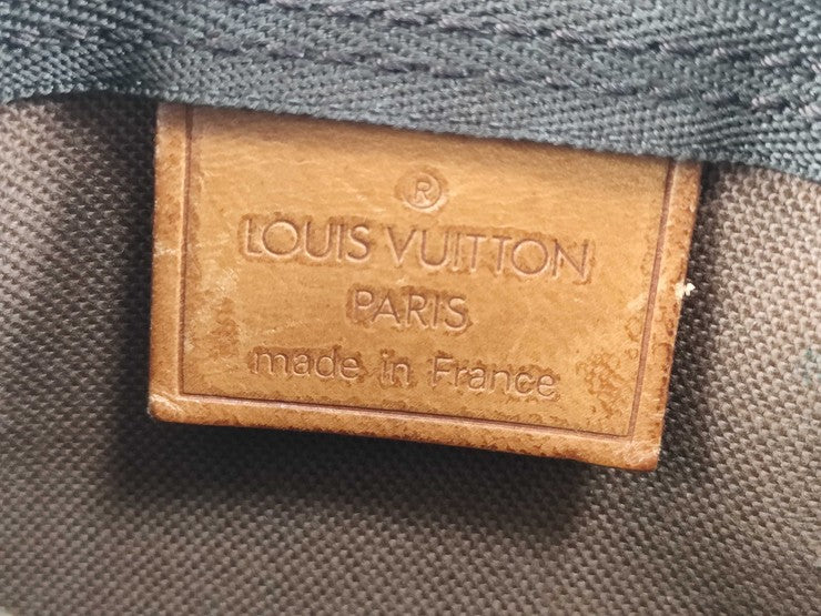 LOUIS VUITTON ルイヴィトン ハンドバッグ ナノスピーディ M81085 ブラウン系 モノグラム レディース ゴールド金具 美品