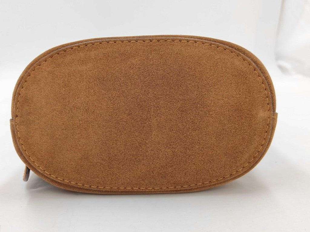 COACH コーチ ショルダーバッグ ブリーカー バケットバッグ CCW84 ブラウン系 スエード レディース 新品未使用展示品